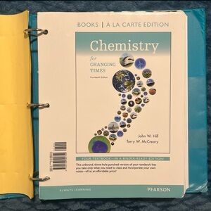 Chemistry for Changing Times College Textbook 14th Edition